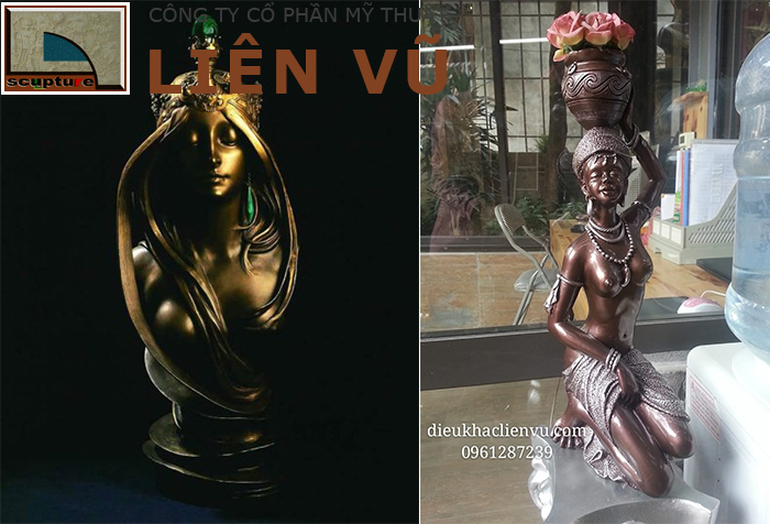 K&iacute;ch thước, chủ đề tượng đa dạng c&ugrave;ng khả năng giả chất liệu ấn tượng