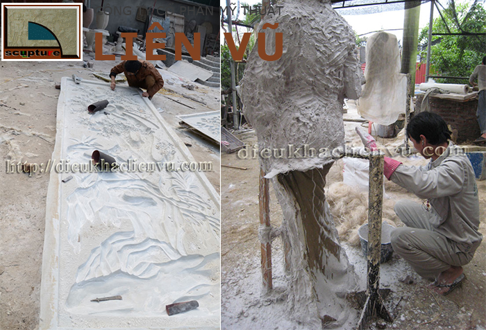 Làm khuôn phù điêu