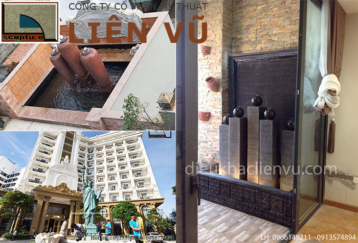 Liên Vũ- chuyên tư vấn thiết kế và thi công đài phun nước