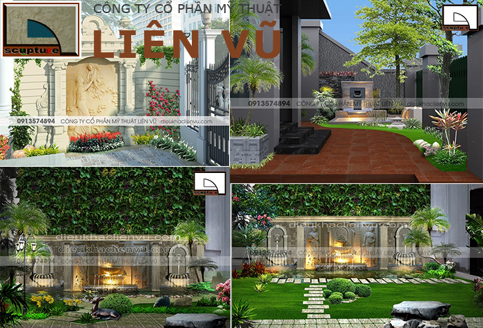 Liên Vũ- chuyên tư vấn và thiết kế cảnh quan dự án, tiểu cảnh sân vườn