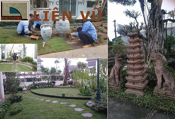 Liên Vũ- cung cấp vật liệu và thi công tiểu cảnh chuyên nghiệp, uy tín