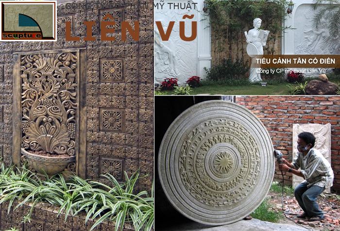 Liên Vũ- sản xuất, thi công tranh phù điêu châu Âu đẹp trang trí