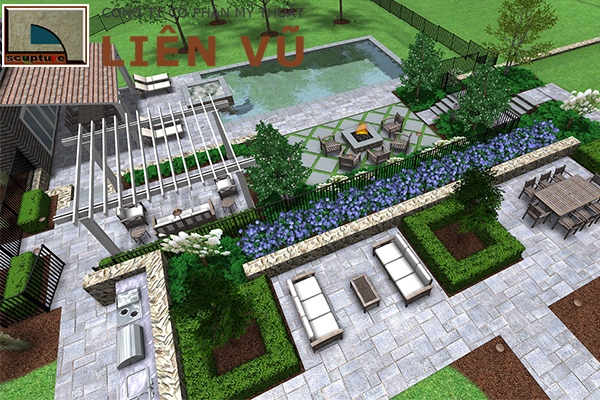 Liên Vũ- thiết kế, thi công cảnh quan dự án chuyên nghiệp, tiết kiệm chi phí