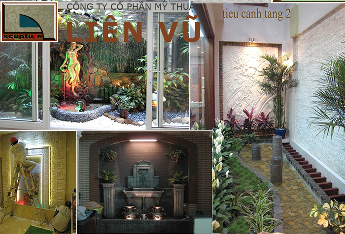 Liên Vũ- thiết kế, thi công tiểu cảnh nội thất đẹp, uy tín