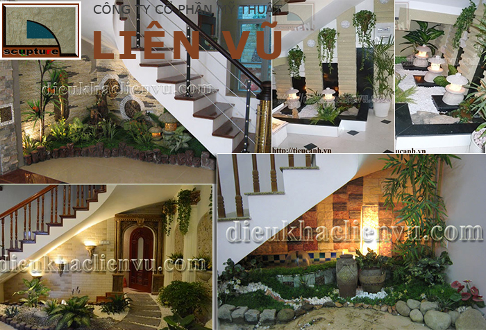 Mãn nhãn với các mẫu tiểu cảnh gầm cầu thang thiết kế thi công bởi Liên Vũ