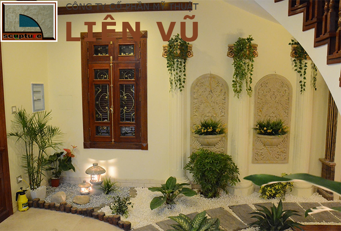 Mẫu tiểu cảnh khô trong nhà đẹp