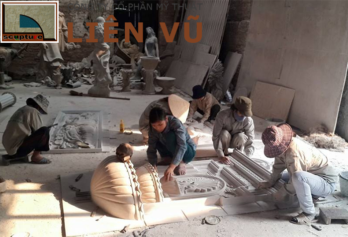 Mỗi sản phẩm composite đều được chế tác thủ công tỉ mỉ