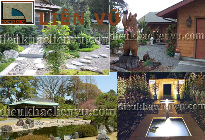 Một số mẫu tiểu cảnh vườn kiểu Nhật do Liên Vũ thi công