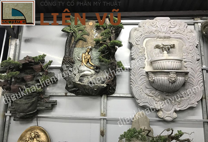 Một vài mẫu đài nước treo tường mini cho tiểu cảnh ban công diện tích nhỏ