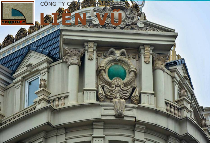 Phù điêu châu Âu cổ điển được chế tác vô cùng tinh xảo