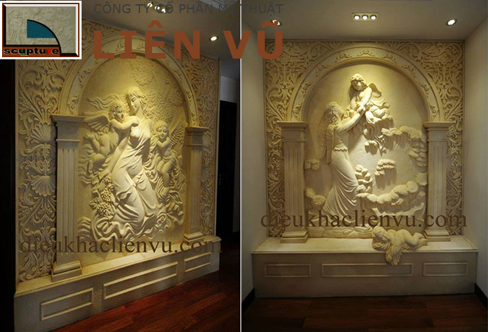 Phù điêu châu Âu thiên về hình ảnh con người