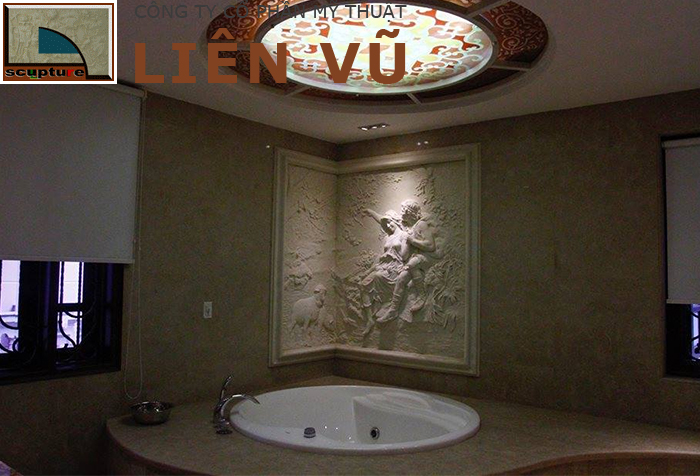 Phù điêu châu Âu trang trí nội thất