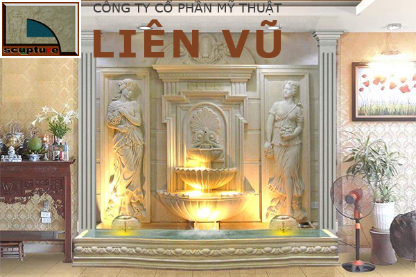 Phù điêu cô gái mang đậm nét châu Âu