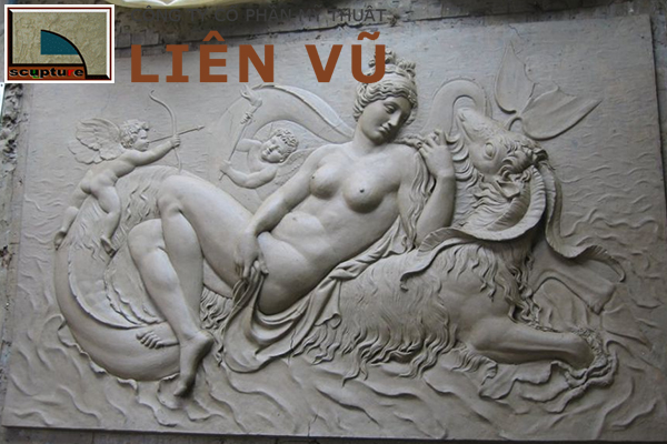 Phù điêu cô gái- vẻ đẹp tuyệt tác của tạo hóa