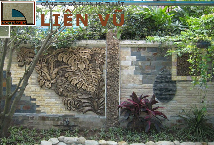 Phù điêu sân vườn đẹp