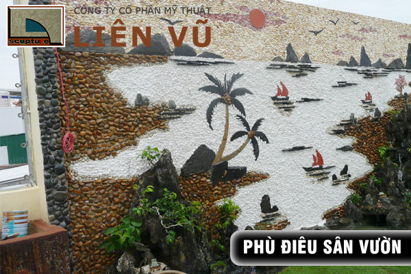 Phù điêu sân vườn-nghệ thuật trang trí tiểu cảnh