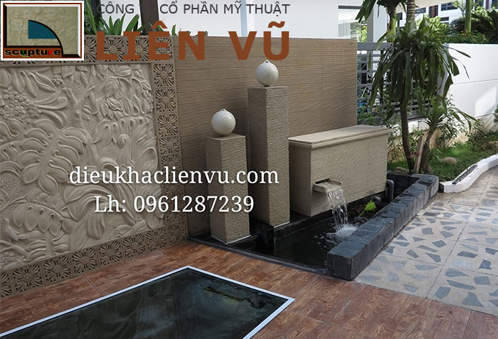Phù điêu sân vườn và tiểu cảnh