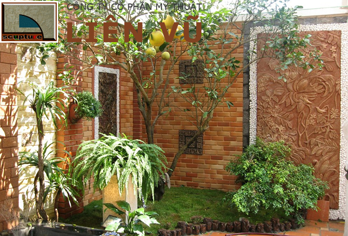 Phù điêu sân vườn và tiểu cảnh