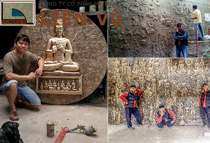 Phù điêu tượng Phật