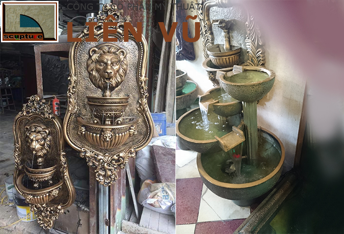 Sản phẩm đài phun nước mini thiết kế sẵn