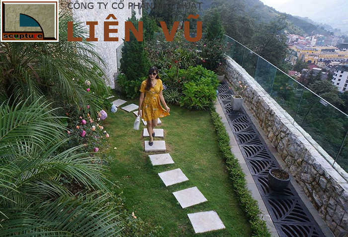 Sân vườn ban công đẹp, độc đáo với cây xanh