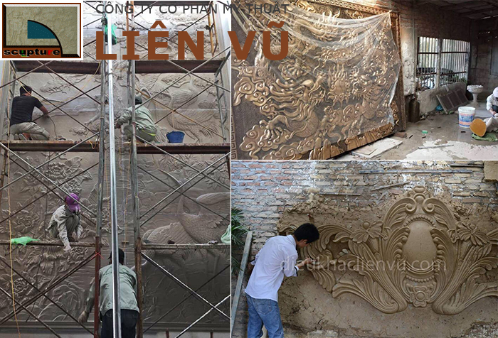 Sản xuất, cung cấp đồng thi công lắp đặt phù điêu châu Âu