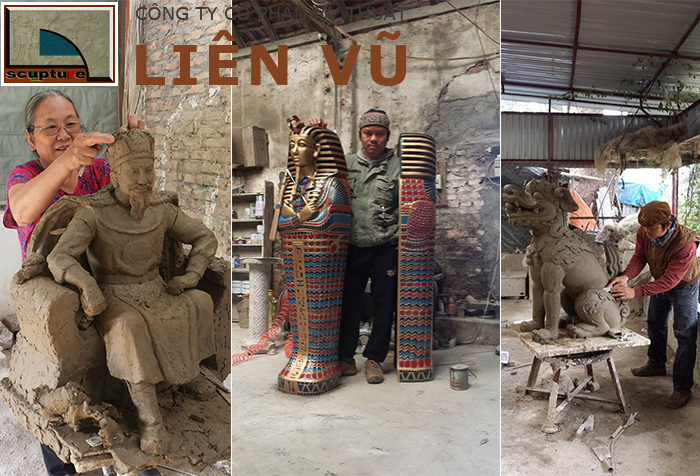 Sản xuất, cung cấp tượng điêu khắc composite chuyên nghiệp