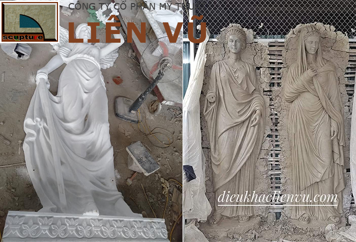 Sản xuất phù điêu châu Âu đẹp, chất lượng