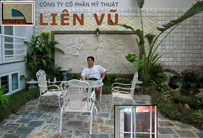 Sản xuất tranh phù điêu sân vườn