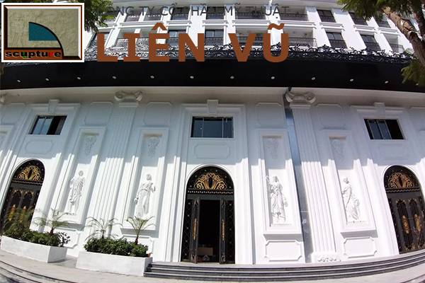 Tác phẩm điêu khắc composite phù điêu châu Âu