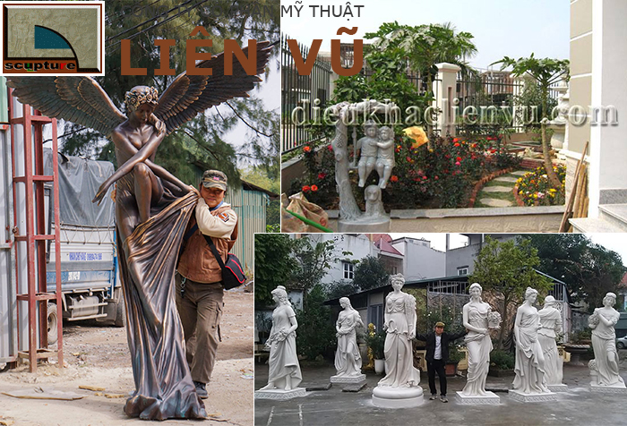 Tạo hình tượng composite đa dạng, siêu bền ngay cả khi đặt ngoài trời