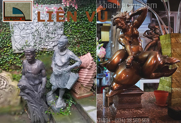 Tạo hình tượng điêu khắc phong phú