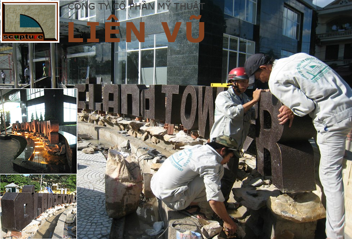 Thi công dự án điêu khắc cảnh quan tòa nhà