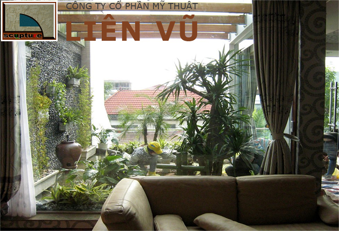 Thi công tiểu cảnh ban công chuyên nghiệp