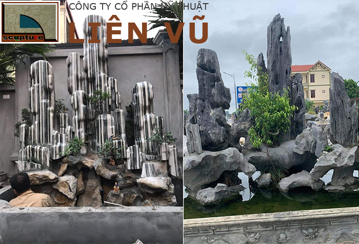 Thi công tiểu cảnh bể non bộ đẹp