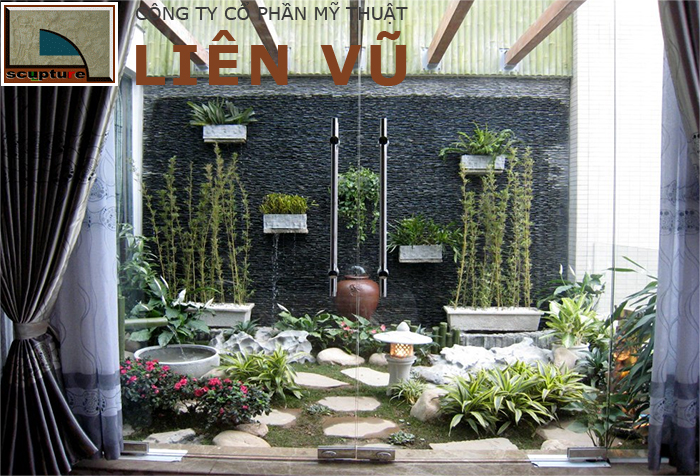 Thi công tiểu cảnh khô