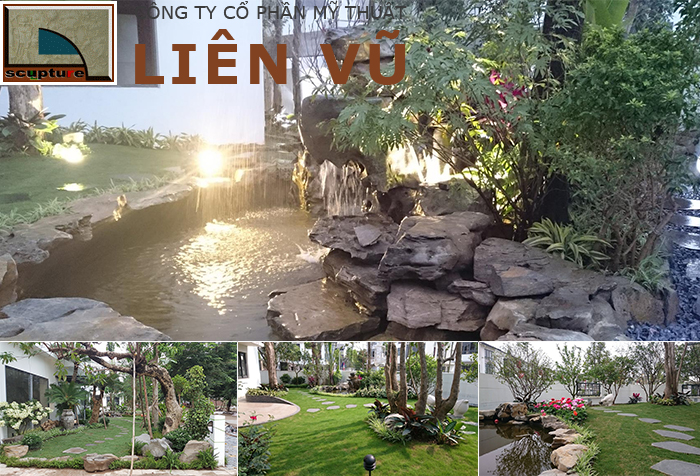 Thi công tiểu cảnh sân vườn đẹp, tiết kiệm