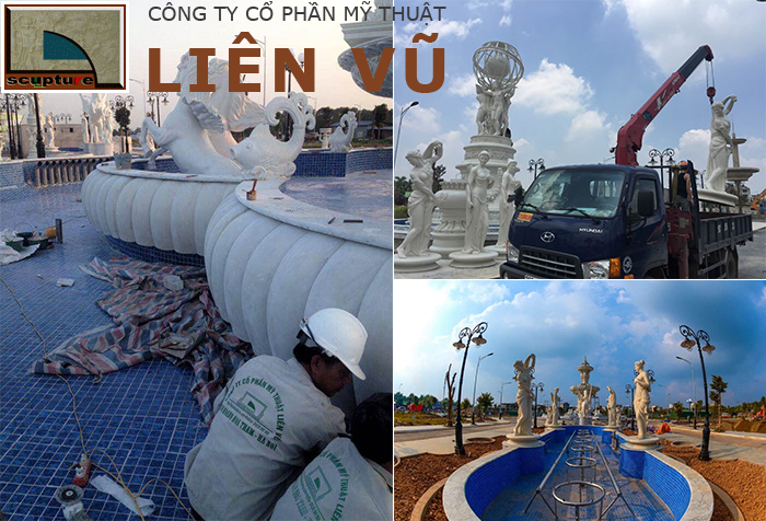 Thi công xây dựng đài phun nước chuyên nghiệp