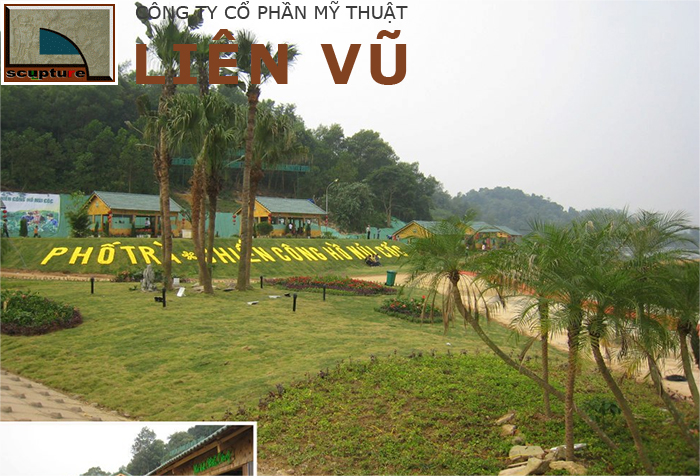 Sự xuất hiện của các thiết kế cảnh quan dự án không chỉ tạo thêm điểm nhấn cho công trình. Mà còn làm gia tăng giá trị cả về mặt thẩm mỹ, nghệ thuật lẫn ứng dụng, giúp thu hút thêm nhiều khách hàng và mang đến nhiều giá trị hơn cho gia chủ, chủ thầu và những người có cơ hội trải nghiệm tại đây. Là một công ty chuyên cung cấp các dịch vụ thiết kế, thi công cảnh quan, đô thị, tiểu cảnh sân vườn... chuyên nghiệp, uy tín trên thị trường suốt gần 20 năm năm qua. Với mỗi dự án cảnh quan dù lớn hay nhỏ, với tất cả sự sáng tạo, kinh nghiệm, sự nhiệt huyết và tay nghề của đội ngũ thi công. Chúng tôi luôn mang đến cho khách hàng những công trình cảnh quan dự án đẹp, tính ứng dụng cao, làm hài lòng kể cả những khách hàng khó tính nhất. 1.Thiết kế cảnh quan dự án? Thiết kế cảnh quan dự án là một công việc sáng tạo môi trường vật chất, không gian bao quanh con người mà chính xác là trong khoảng không gian mở còn lại của các công trình. Vì phần lớn các thiết kế cảnh quan dự án hiện nay thường được thực hiện sau khi công trình đã hoàn thiện. Thiết kế cảnh quan dự án biệt thự Đến nay, thiết kế cảnh quan đã trở thành một nghề và là một loại hình thiết kế độc lập với các loại hình thiết kế khác. Ngày nay, các cảnh quan dự án thiết kế đa phần là sự kết hợp giữa kiến trúc cảnh quan và thiết kế sân vườn. Thông qua các giải pháp xử lý, thiết kế, phối hợp và bố trị các vật liệu, vật dụng, hình khối mang lại sự hài hòa và thẩm mỹ. Mang đến các giải pháp thiết kế cảnh quan dự án như: Giải pháp về cây xanh, cây trồng sân vườn; Giải pháp về ánh sáng; Giải pháp về các vật dụng ngoại thất như: Ghế đá, hồ bơi, đài phun nước, trụ đèn hay các sản phẩm trang trí phổ biến hiện nay là tượng và tranh ốp tường trang trí. Thiết kế cảnh quan dự án nếu xét ở quy mô nhỏ, đơn giản như sân vườn thì nó gần tương đồng với làm vườn. Nhưng nếu nói đến các công trình cảnh quan rộng thì nó lại phức tạp hơn làm vườn rất nhiều. Lĩnh vực thiết kế cảnh quan dự án đòi hỏi chuyên môn, óc thẩm mỹ và kinh nghiệm trong nhiều lĩnh vực. Là sự kết hợp của các lĩnh vực như: Kiến trúc, hệ thống chiếu sáng, hệ thống cấp thoát nước, chăm sóc cây xanh,... từ đội ngũ thiết kế, thi công của công ty cảnh quan. Cảnh quan dự án sân vườn đẹp Hiện nay vấn đề cảnh quan ngày càng được các chủ đầu tư chú trọng trong công tác thiết kế và xây dựng công trình. Dù là các công trình nhỏ như sân vườn nhà phố, biệt thự, hồ bơi hay các công trình quy mô lớn như khu nghỉ dưỡng, công viên, trung tâm thương mại, khu sinh thái... Các thiết kế cảnh quan dự án đẹp tạo sự hài hòa giữa không gian sống với môi trường xung quanh. Giúp công trình trở nên gần gũi hơn với thiên nhiên, mộc mạc, tươi mát và tăng tính thẩm mỹ cho tổng thể dự án. Với các cảnh quan dự án sân vườn nhỏ thì thiết kế cảnh quan mang lại không gian xanh mát, tươi mới, thoáng đãng, không khí trong lành... đem đến trải nghiệm sống tuyệt với cho các gia chủ. 2.Dịch vụ thiết kế cảnh quan dự án. Công ty Cổ phần Mỹ thuật Liên Vũ là đơn vị chuyên tư vấn thiết kế cảnh quan, đem đến các thiết kế cảnh quan đầy sáng tạo, chi tiết vớ những mảng không gian xanh xinh đẹp, tươi mới và độc đáo cho khách hàng. Với kinh nghiệm gần 20 chuyên thiết kế sân vườn, ảnh quan, chăm sóc cây cảnh cùng thế mạng của sự sáng tạo, am hiểu về môi trường sống. Và đặc biệt là luôn hướng đến các tiêu chuẩn giá trị hiện đại mới, hướng đến cộng đồng. Các sản phẩm cảnh quan dự án công ty Liên Vũ không chỉ mang đến các giá trị về mặt trang trí cho công trình, khu đô thị. Tạo dựng đẳng cấp, tiểu chuẩn sống mới, thể hiện được phong cách, quan điểm thẩm mỹ của khách hàng. Mà còn đạt được sự hài hòa, tương thích và ứng dung cao vào từng công trình thiết kế, thi công: Thi công cảnh quan dự án sự kiện 1000 năm Thăng Long Lựa chọn cây cảnh, hoa cỏ phù hợp với ý tưởng thiết kế cảnh quan. Đồng thời có đặc tính sinh trưởng thích hợp với vị trí, môi trường, đại điểm thiết kế cho từng ngôi nhà, căn biệt thự, khu chung cư, nhà riêng hay các khu công sở, nghỉ dưỡng, trung tâm thương mại, quán cafe, nhà hàng... Đảm bảo không chỉ đem đến thiết kế cảnh quan dự án đẹp, tính thẩm mỹ cao. Mà còn mang lại cảm giác an nhiên, thư thái khi có cơ hội trải nghiệm, tận hưởng một không gian sống xanh, một bầu không khí an nhiên, sạch sẽ giữa lòng thành phố nào nhiệt, nhiều bụi bặm. Dịch vụ thiết kế cảnh quan dự án của công ty Cổ phần Mỹ thuật Liên Vũ bao gồm nhiều hạng mục: Cảnh quan nhà vườn đẹp. Thiết kế cảnh quan sân vườn nhà phố, biệt thự. Dự án cảnh quan khu nghi dưỡng gia đình, khu sinh thái, resort, hồ bơi, công viên, trung tâm thương mại... Thiết kế tường cây, tường nước... Trang trí cảnh quan lễ hội, sự kiện, khu du lịch... Dịch vụ thiết kế, thi công cảnh quan dự án Với đội ngũ kiến trúc sư, kỹ sư cảnh quan và đội ngũ thi công nhiều năm kinh nghiệm trong việc thi công cảnh quan, chăm sóc cây cảnh. Lại là đơn vị trực tiếp cung cấp cây xanh, thiết bị xây dựng hệ thống tưới tiêu, đèn điện... và nhiều thiết bị ứng dụng trang trí cảnh quan phổ biến với mức giá tốt nhất. Khách hàng luôn được trải nghiệm dịch vụ và sản phẩm chất lượng, có giá trị bền vững cùng thời gian, đáp ứng đúng yêu cầu của khách hàng với chi phí phù hợp. Chi tiết về dịch vụ, báo giá thiết kế cảnh quan dự án cho công trình của mình. Quý khách hàng vui lòng liên hệ: