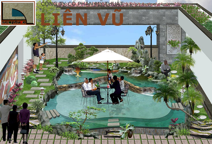 Thiết kế cảnh quan dự án sân vườn đẹp