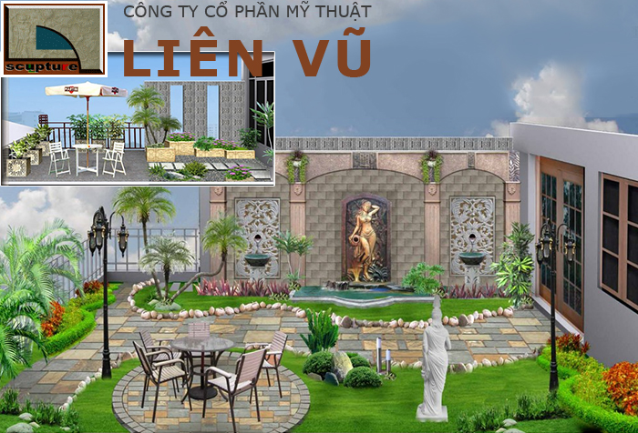 Thiết kế cảnh quan dự án vườn trên sân thượng