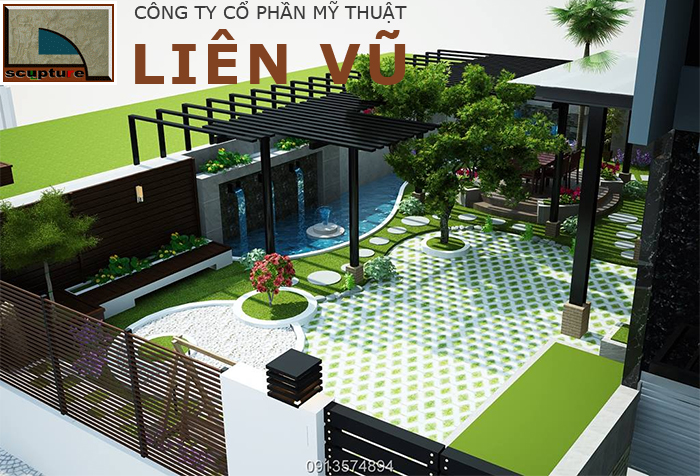 Thiết kế cảnh quan sân vườn đẹp