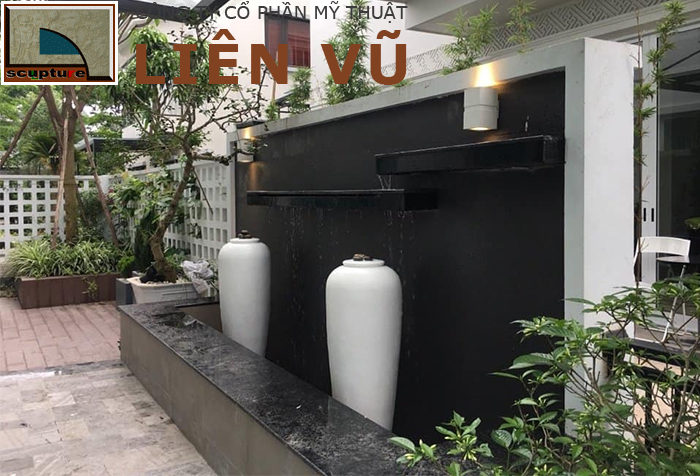 Thiết kế đài phun đơn giản nhưng mang nhiều ý nghĩa