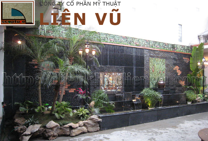 Thiết kế đài phun không chỉ đẹp mà còn mang giá trị phong thủy cao