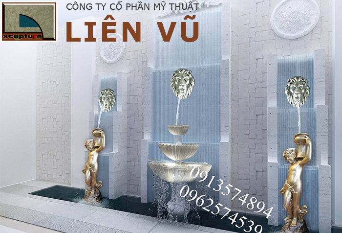 Thiết kế đài phun nước sân vườn cổ điển