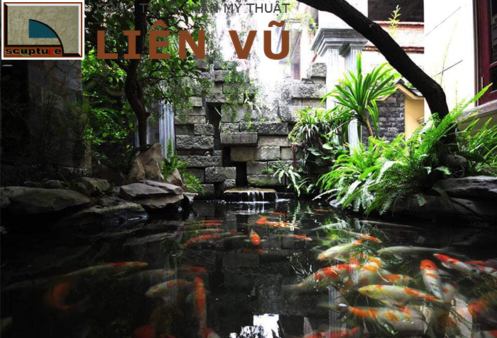 Thiết kế hồ cá Koi cho sân vườn