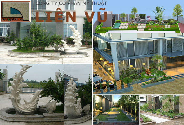 Thiết kế, thi công cảnh quan dự án sân vườn đem đến không gian sống xanh