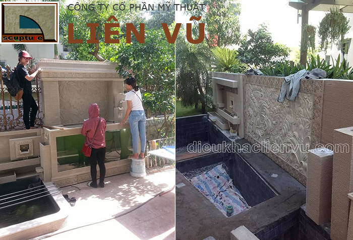 Thiết kế, thi công đài phun nước sân vườn chuyên nghiệp