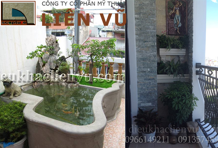 Thiết kế tiểu cảnh ban công phụ thuộc vào diện tích