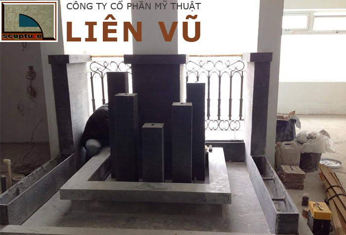 Thiết kế tiểu cảnh thác nước ban công